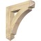 Ekena Millwork Thorton Arts & Crafts Rough Sawn Bracket, Douglas Fir, 6"W x 34"D x 34"H BKT06X34X34THR03RDF - alternate 1